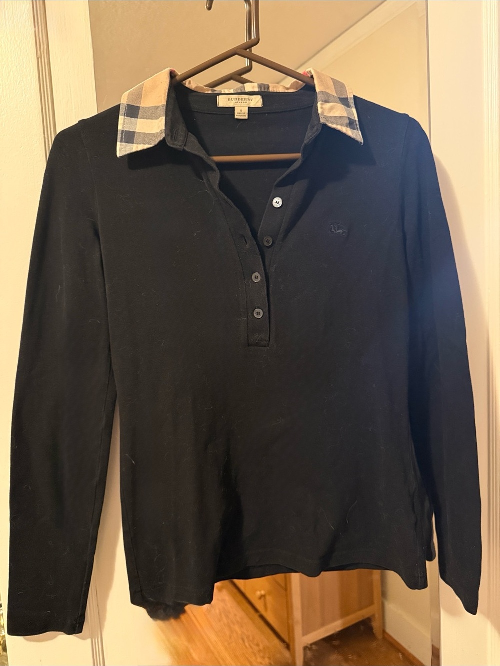 Burberry Black Long Sleeve